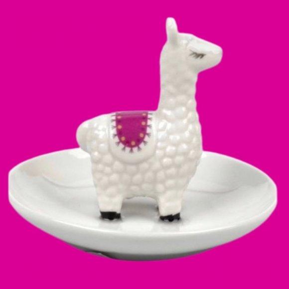 Other - Decorative Llama Ring & Jewerly Trinket Dish